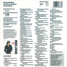 Load image into Gallery viewer, Michael Jackson : Man In The Mirror (7", Single)