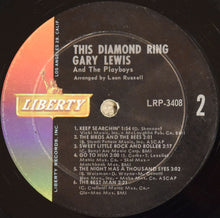 Load image into Gallery viewer, Gary Lewis & The Playboys : This Diamond Ring (LP, Album, Mono)