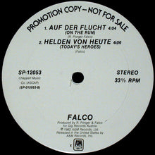 Load image into Gallery viewer, Falco : Der Kommissar = The Commissioner (12", Promo)