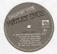 Load image into Gallery viewer, Mötley Crüe : Greate$t Hit$ (2xLP, Comp, RE)