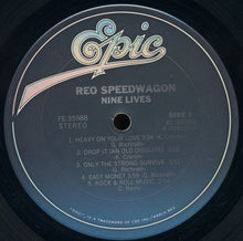 Load image into Gallery viewer, REO Speedwagon : Nine Lives (LP, Album, Pit)