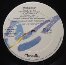 Load image into Gallery viewer, Armored Saint : Raising Fear (LP, Album, Promo)