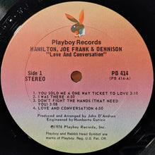 Load image into Gallery viewer, Hamilton, Joe Frank & Dennison : Love And Conversation (LP, Album, Ter)
