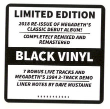 Load image into Gallery viewer, Megadeth : Killing Is My Business And Business Is Good (The Final Kill) (LP, Album, RM, Rem + LP + Ltd, RE)