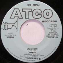 Load image into Gallery viewer, Goanna : Solid Rock (7", Single, Promo)