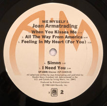 Load image into Gallery viewer, Joan Armatrading : Me Myself I (LP, Album, Ter)