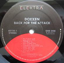 Load image into Gallery viewer, Dokken : Back For The Attack (LP, Album)