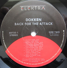 Load image into Gallery viewer, Dokken : Back For The Attack (LP, Album)