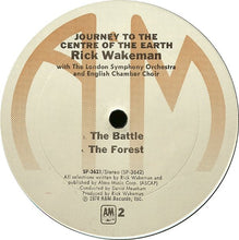 Load image into Gallery viewer, Rick Wakeman : Journey To The Centre Of The Earth (LP, Album, Ter)