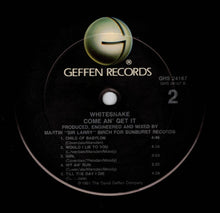Load image into Gallery viewer, Whitesnake : Come An' Get It (LP, Album, Club, RE)