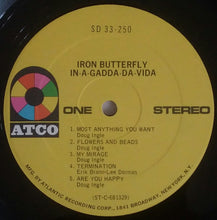 Load image into Gallery viewer, Iron Butterfly : In-A-Gadda-Da-Vida (LP, Album, RP, Mis)