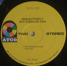 Load image into Gallery viewer, Iron Butterfly : In-A-Gadda-Da-Vida (LP, Album, RP, Mis)
