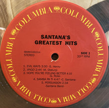 Load image into Gallery viewer, Santana : Greatest Hits (LP, Comp, RE, Cle)