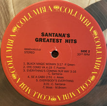 Load image into Gallery viewer, Santana : Greatest Hits (LP, Comp, RE, Cle)