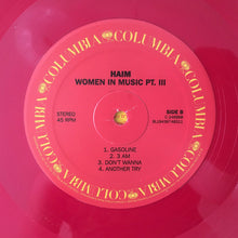 Load image into Gallery viewer, Haim (2) : Women In Music Pt. III (2x12", Album, Ltd, Red)