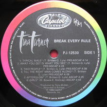 Load image into Gallery viewer, Tina Turner : Break Every Rule (LP, Album)