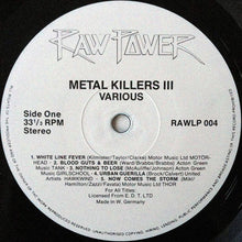 Load image into Gallery viewer, Various : Metal Killers III (LP, Comp)