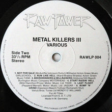 Load image into Gallery viewer, Various : Metal Killers III (LP, Comp)