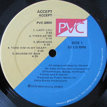 Load image into Gallery viewer, Accept : Accept (LP, Album, RE)