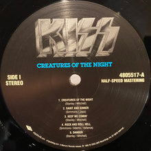 Load image into Gallery viewer, Kiss : Creatures Of The Night (LP, Album, RE, RM, 1/2)