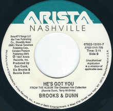 Load image into Gallery viewer, Brooks & Dunn : Honky Tonk Truth (7", Single)