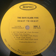 Load image into Gallery viewer, The Dave Clark Five : Coast To Coast (LP, Album, Mono)