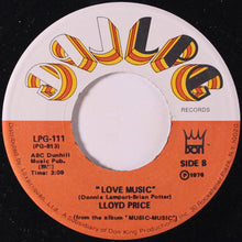 Load image into Gallery viewer, Lloyd Price : What Did You Do With My Love / Love Music (7")