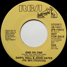 Load image into Gallery viewer, Daryl Hall & John Oates : One On One (7", Single, Promo)