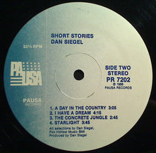 Load image into Gallery viewer, Dan Siegel : Short Stories (LP)