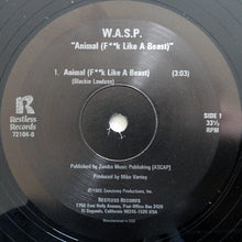 Load image into Gallery viewer, W.A.S.P. : Animal (F**k Like A Beast) (12", Single)