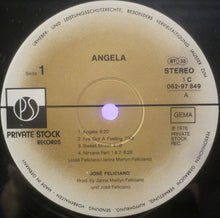 Load image into Gallery viewer, José Feliciano : Angela (LP, Album)