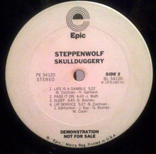 Load image into Gallery viewer, Steppenwolf : Skullduggery (LP, Album, Promo)