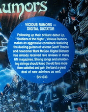 Load image into Gallery viewer, Vicious Rumors : Digital Dictator (LP, Album)