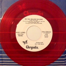 Load image into Gallery viewer, Huey Lewis And The News* : Do You Believe In Love (7", Promo, Red)