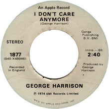 Load image into Gallery viewer, George Harrison : Dark Horse (7", Single, Jac)