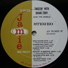 Load image into Gallery viewer, Duane Eddy & The Rebels* : Twistin' With Duane Eddy (LP, Album)