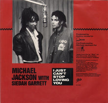 Load image into Gallery viewer, Michael Jackson : I Just Can't Stop Loving You (7", Single)