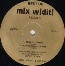 Load image into Gallery viewer, Various : Best Of Mix Widit! (Remixes) (12", Promo)
