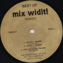 Load image into Gallery viewer, Various : Best Of Mix Widit! (Remixes) (12", Promo)