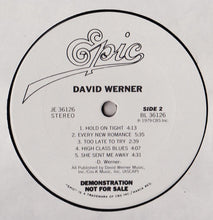 Load image into Gallery viewer, David Werner : David Werner (LP, Album, Promo)