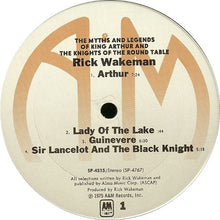 Load image into Gallery viewer, Rick Wakeman : The Myths And Legends Of King Arthur And The Knights Of The Round Table (LP, Album, Pit)