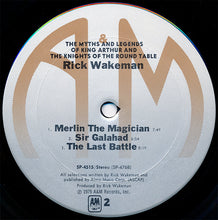 Load image into Gallery viewer, Rick Wakeman : The Myths And Legends Of King Arthur And The Knights Of The Round Table (LP, Album, Pit)