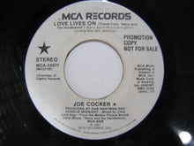 Load image into Gallery viewer, Joe Cocker : Love Lives On (7", Promo)