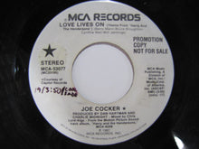 Load image into Gallery viewer, Joe Cocker : Love Lives On (7", Promo)