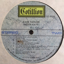 Load image into Gallery viewer, Kate Taylor : Sister Kate (LP, Album, MO)