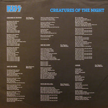 Load image into Gallery viewer, Kiss : Creatures Of The Night (LP, Album, RE, 180)