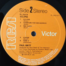 Load image into Gallery viewer, Paul Brett : Eclipse (LP)