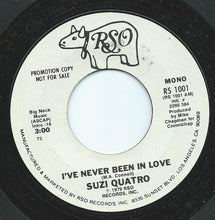 Load image into Gallery viewer, Suzi Quatro : I've Never Been In Love (7", Single, Mono, Promo)