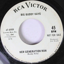 Load image into Gallery viewer, Big Buddy Kaye : Little Black Umbrella / New Generation Man (7", Single, Promo)