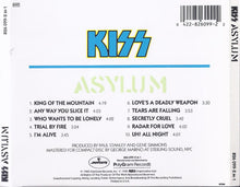 Load image into Gallery viewer, Kiss : Asylum (CD, Album)